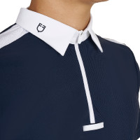 Polo homme concours coupe slim manches courtes Equestro homme