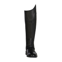 Mini-chaps unisexe en cuir avec liseré contrasté New Equestro Mini-chaps unisexe en cuir avec liseré contrasté New Equestro