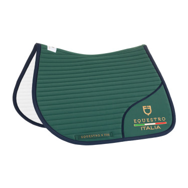 Tapis de saut avec logo brodé Equestro X Fise 100
