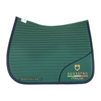 Dressuurzadelonderlegger met geborduurd logo Equestro X Fise 100
