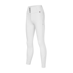 Pantalon Kingsland full grip taille haute femme KLKhloe X-Shape Blanc Pantalon Kingsland full grip taille haute femme KLKhloe X-Shape Blanc