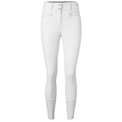 Pantalon d’équitation Diana FS grip en silicone Mountain Horse femme Blanc