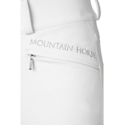 Pantalon d’équitation Diana FS grip en silicone Mountain Horse femme Blanc