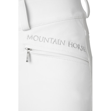 Pantalon d’équitation Diana FS grip en silicone Mountain Horse femme Blanc
