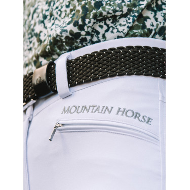 Pantalon d’équitation Diana FS grip en silicone Mountain Horse femme Blanc