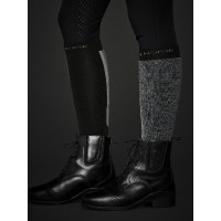 Chaussette éponge en laine mérinos Mountain Horse Zwart