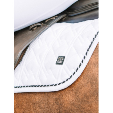 Tapis de selle Mountain Horse Blanc