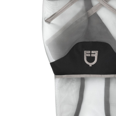 Volledige anti-vliegenmasker met Equestro-logo