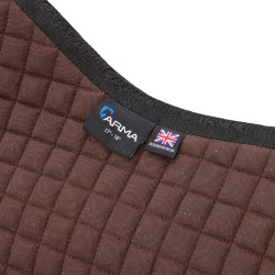 Tapis de selle en coton Arma Deluxe Marron
