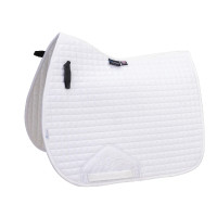 Tapis de selle en coton Arma Deluxe Blanc