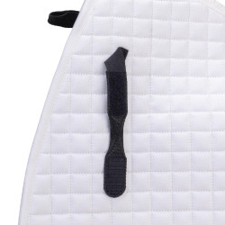 Tapis de selle en coton Arma Deluxe Blanc