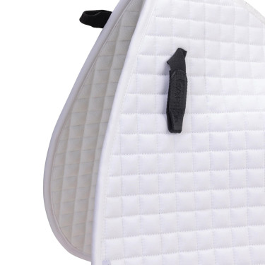 Tapis de selle en coton Arma Deluxe Blanc
