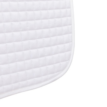 Tapis de selle en coton Arma Deluxe Blanc