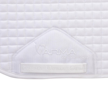 Tapis de selle en coton Arma Deluxe Blanc