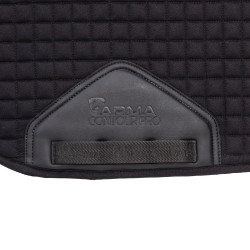 Tapis de selle en coton Arma Deluxe Noir