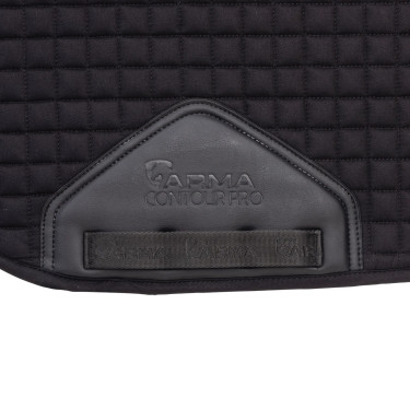 Tapis de selle en coton Arma Deluxe Noir