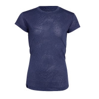 Technisch T-shirt React jonge ruiter Shires Aubrion Middernacht Blauw