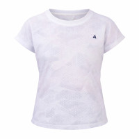 T-shirt technique React jeune cavalier Shires Aubrion Blanc T-shirt technique React jeune cavalier Shires Aubrion Blanc
