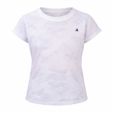 Technisch T-shirt React jonge ruiter Shires Aubrion Wit