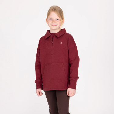 Paardrijtrui junior met kwart-rits – Aubrion | Equi-Clic Paardrijtrui junior met kwart-rits – Aubrion | Equi-Clic