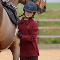 Paardrijtrui junior met kwart-rits – Aubrion | Equi-Clic