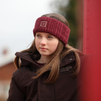 Gebreide hoofdband Aubrion – paardrijden, fleece comfort
