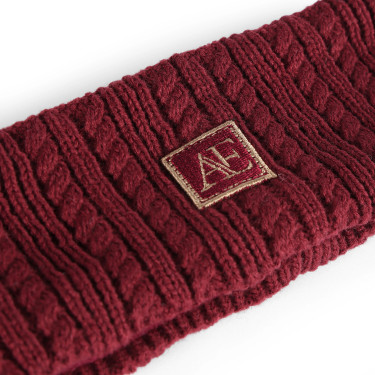 Gebreide hoofdband Aubrion – paardrijden, fleece comfort