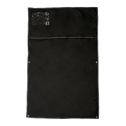 Boxgordijn Team HKM 130 x 200 cm Zwart