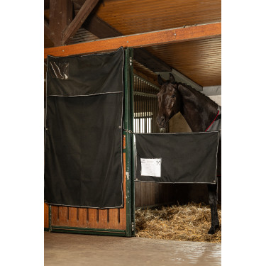 Boxgordijn Team HKM 130 x 200 cm Zwart