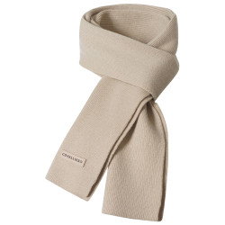 Echarpe tricot AH26 Covalliero Beige Echarpe tricot AH26 Covalliero Beige