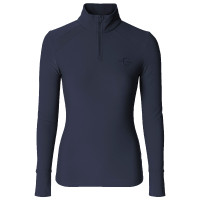Active Shirt Col Roulé AH26 Dames Donker marineblauw