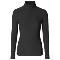 Active Shirt Col Roulé AH26 Dames Zwart