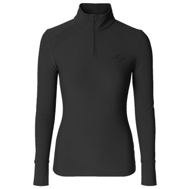 Polo Active Shirt Turtleneck Covalliero AH26 Femme Noir