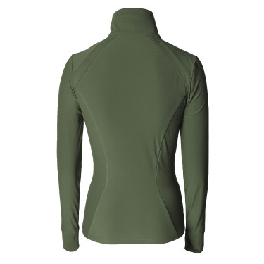 Active Shirt Col Roulé AH26 Dames Bosgroen