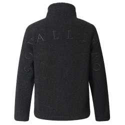 Covalliero Teddy-breisel sweater AH26 dames Zwart