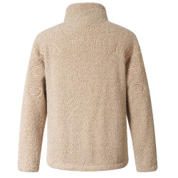 Sweat maille Teddy Covalliero AH26 femme Beige