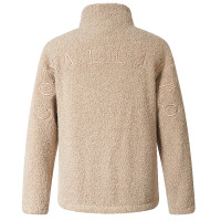 Covalliero Teddy-breisel sweater AH26 dames Donker marineblauw