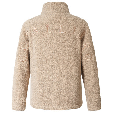 Covalliero Teddy-breisel sweater AH26 dames Beige