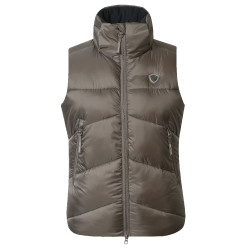 Veste sans manches Covalliero Bodywarmer AH26 Femme Milky chocolate Gris