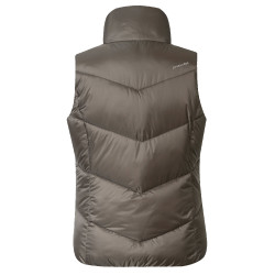 Veste sans manches Covalliero Bodywarmer AH26 Femme Milky chocolate Gris