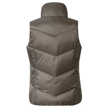 Veste sans manches Covalliero Bodywarmer AH26 Femme Milky chocolate Gris