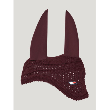 Bonnet anti-mouches Tommy Hilfiger Equestrian Lexington Deep burgundy Bordeaux