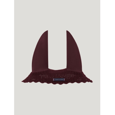 Bonnet anti-mouches Tommy Hilfiger Equestrian Lexington Deep burgundy Bordeaux