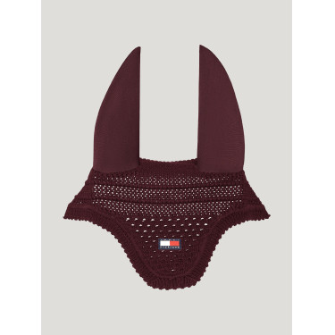 Bonnet anti-mouches Tommy Hilfiger Equestrian Lexington Deep burgundy Bordeaux