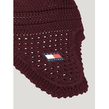 Bonnet anti-mouches Tommy Hilfiger Equestrian Lexington Deep burgundy Bordeaux
