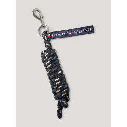 Halster en leadrope Tommy Hilfiger Equestrian Yale met bont Groen camo