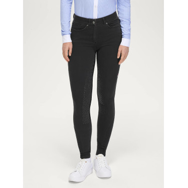 Pantalon d'équitation Tommy Hilfiger Equestrian en jean Hope femme Noir Pantalon d'équitation Tommy Hilfiger Equestrian en jean Hope femme Noir