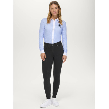 Pantalon d'équitation Tommy Hilfiger Equestrian en jean Hope femme Noir Pantalon d'équitation Tommy Hilfiger Equestrian en jean Hope femme Noir