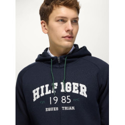 Sweat à capuche zippé Parker homme Tommy Hilfiger Equestrian
