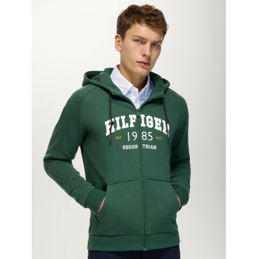 Parker heren zip-up hoodiejas Tommy Hilfiger Equestrian